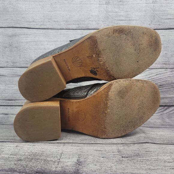 {Anthropologie} Coclico Bellatrix Loafer Heels Size EU 37 (6.5-7 US) - Picture 8 of 8